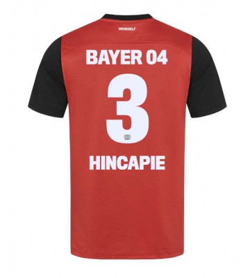 Bayer Leverkusen Piero Hincapie #3 Primera Equipación 2024-25 Manga Corta